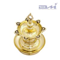 7-Faced Brass Goa Lamandeep ತೂಗುವ ದೀಪ लटकणारा दिवा "गोवा लामणदिवो (Goa Laman Divo " தூண்டாமணி விளக்கு തൂങ്ങുന്ന വിളക്ക്